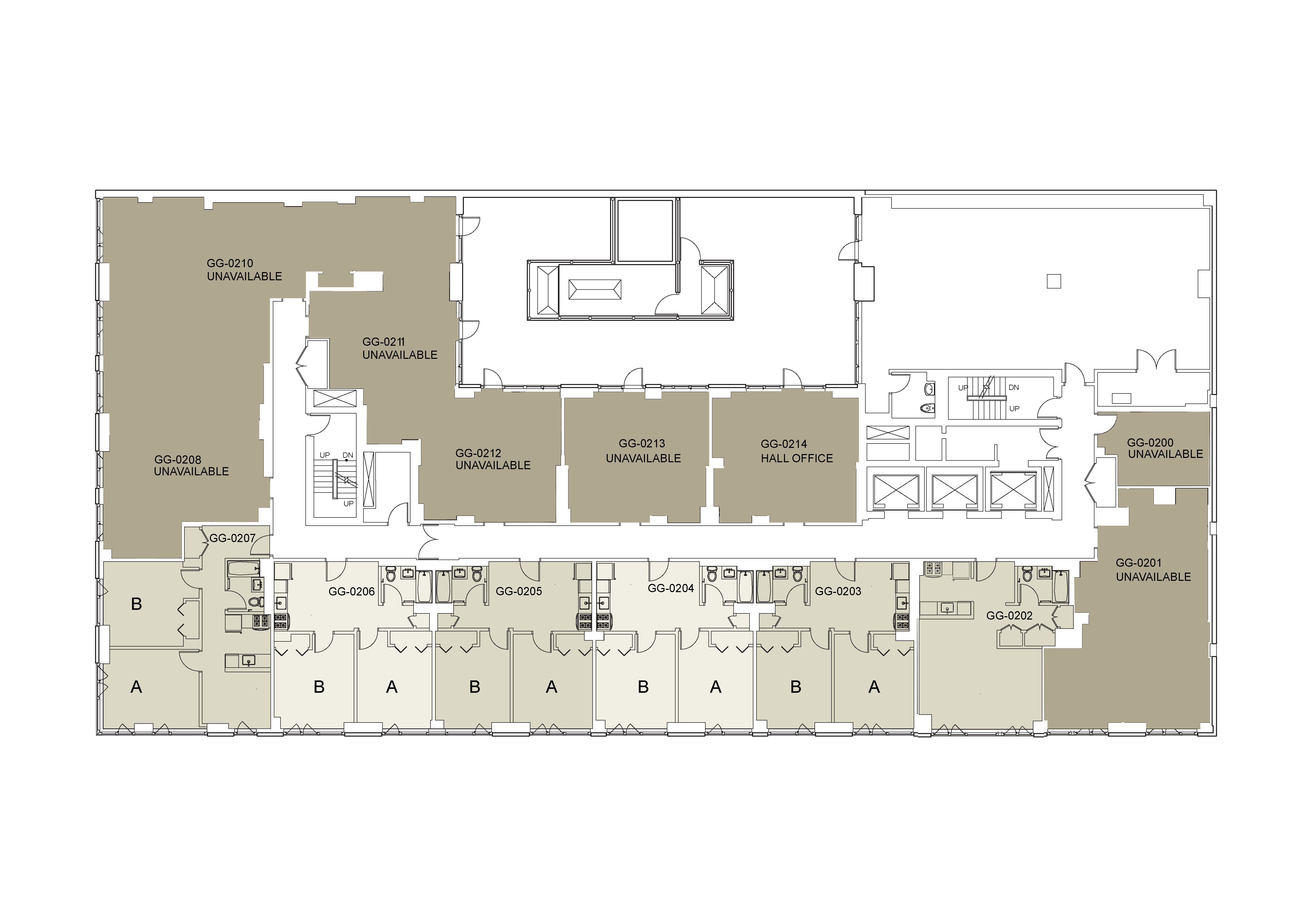 Floor plan for Gramercy Green Floor 02