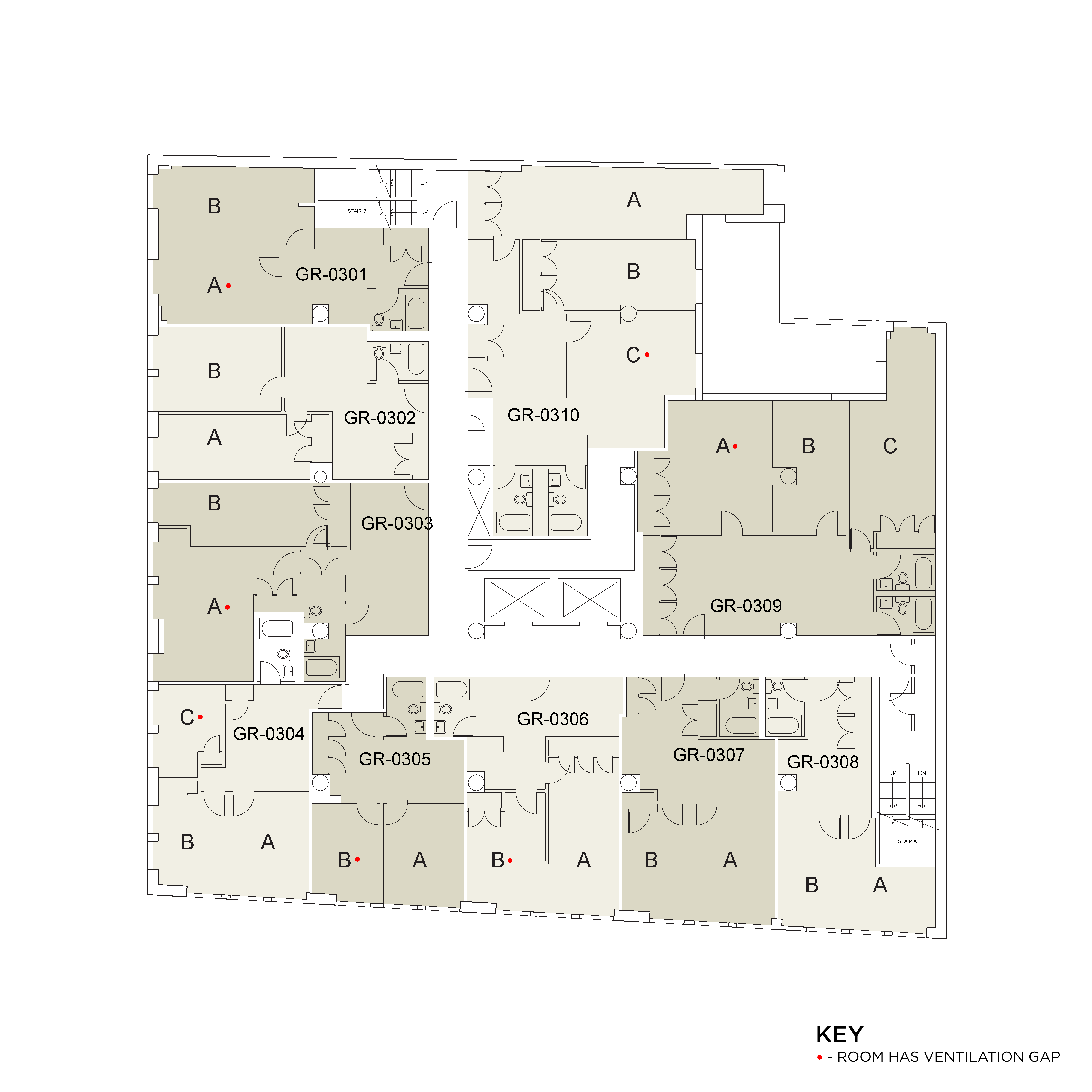 Floor plan for Greenwich Floor 03