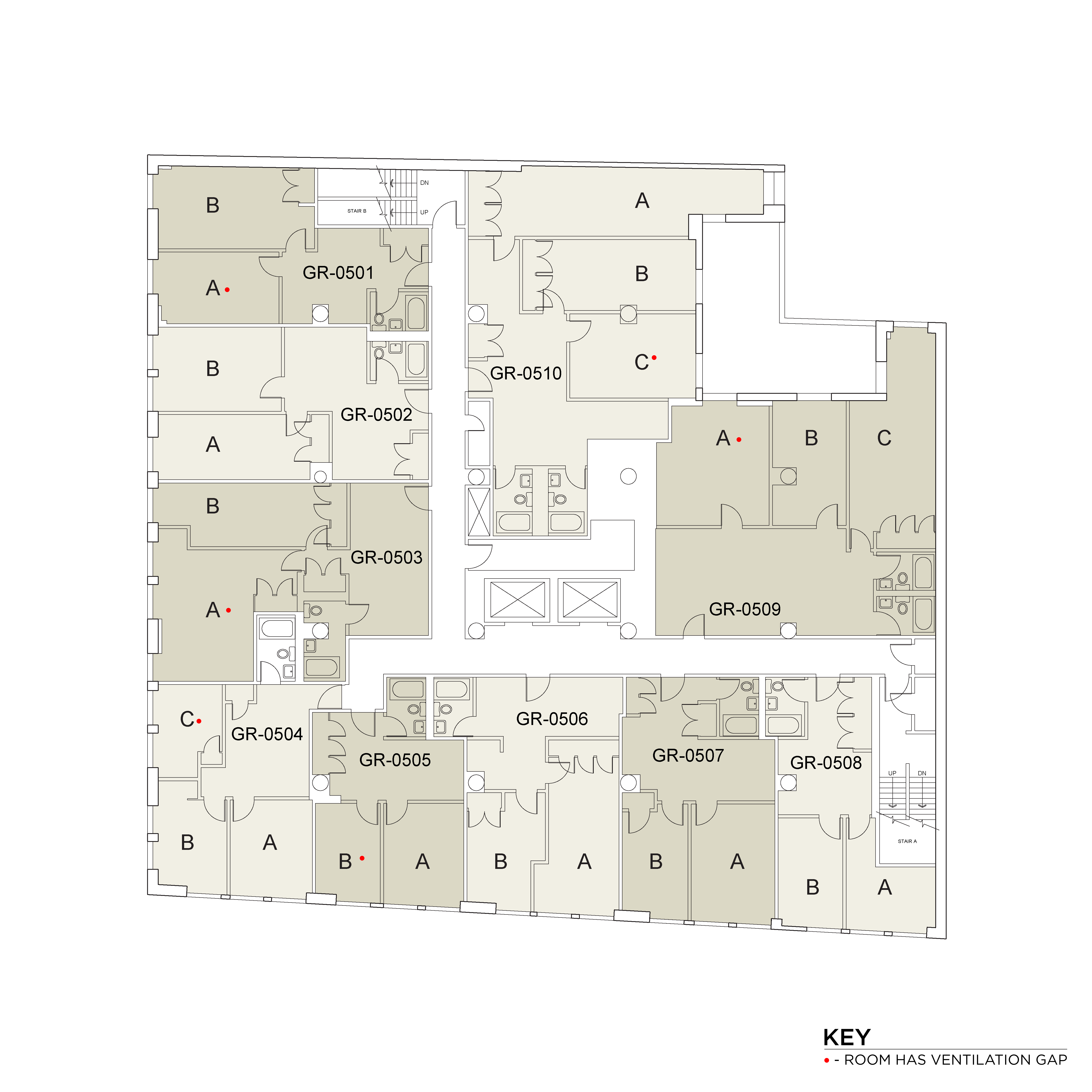 Floor plan for Greenwich Floor 05